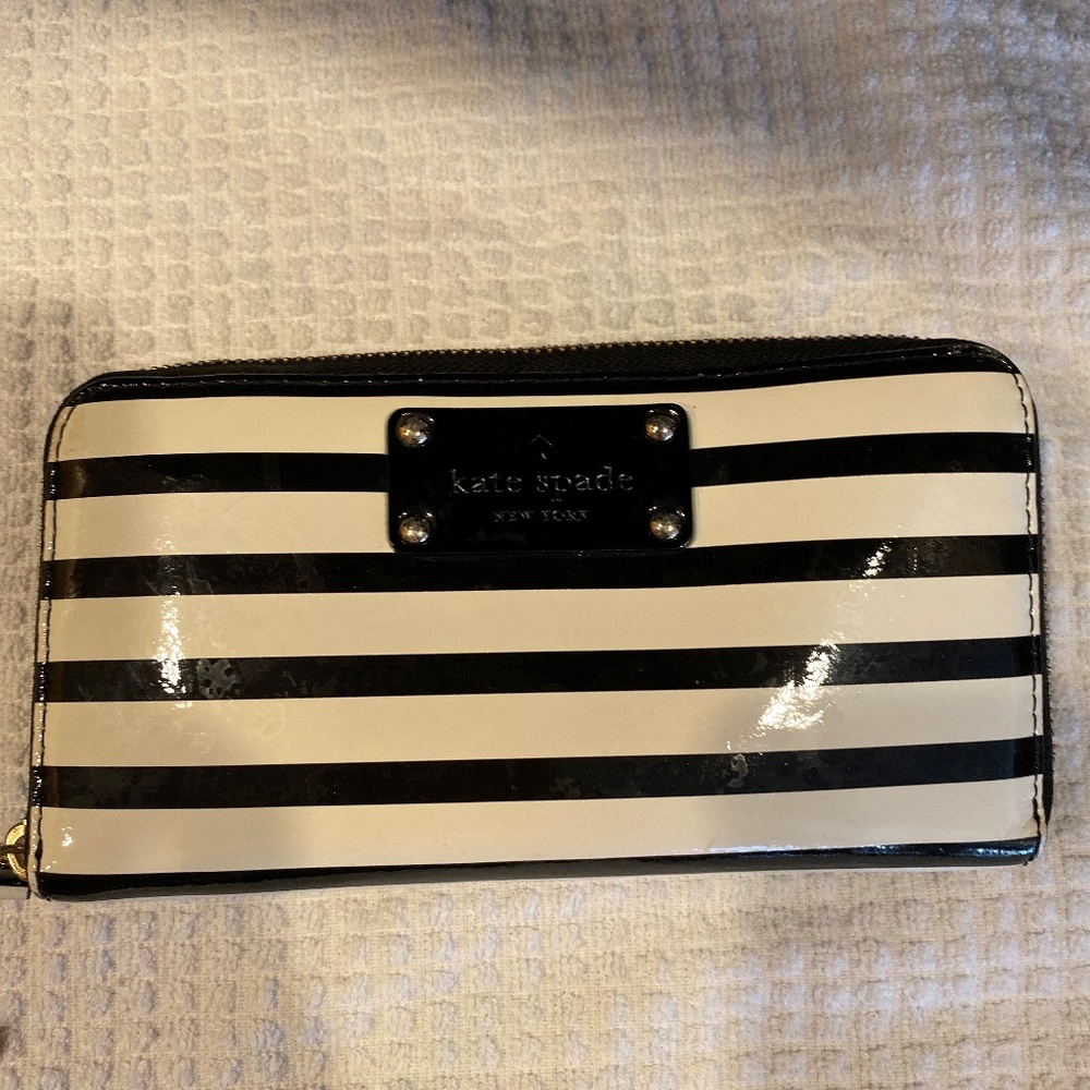 Striped Kate Spade Wallet